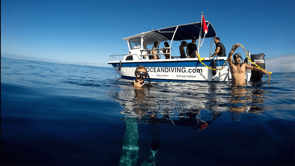 One ocean diving hawaii dive boat