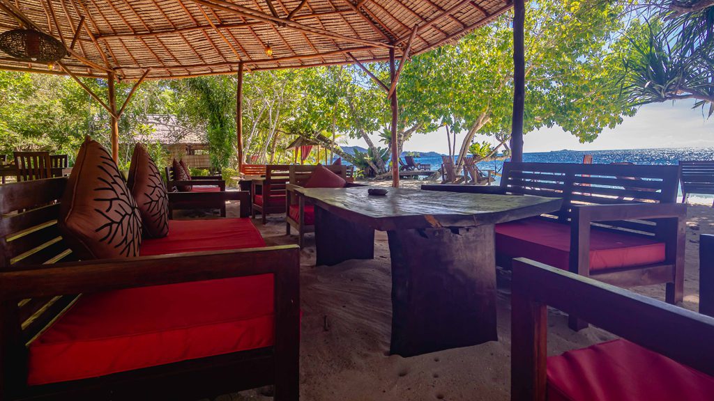 38 biodiversity eco resort bitung north sulawesi indonesia restaurant sofa