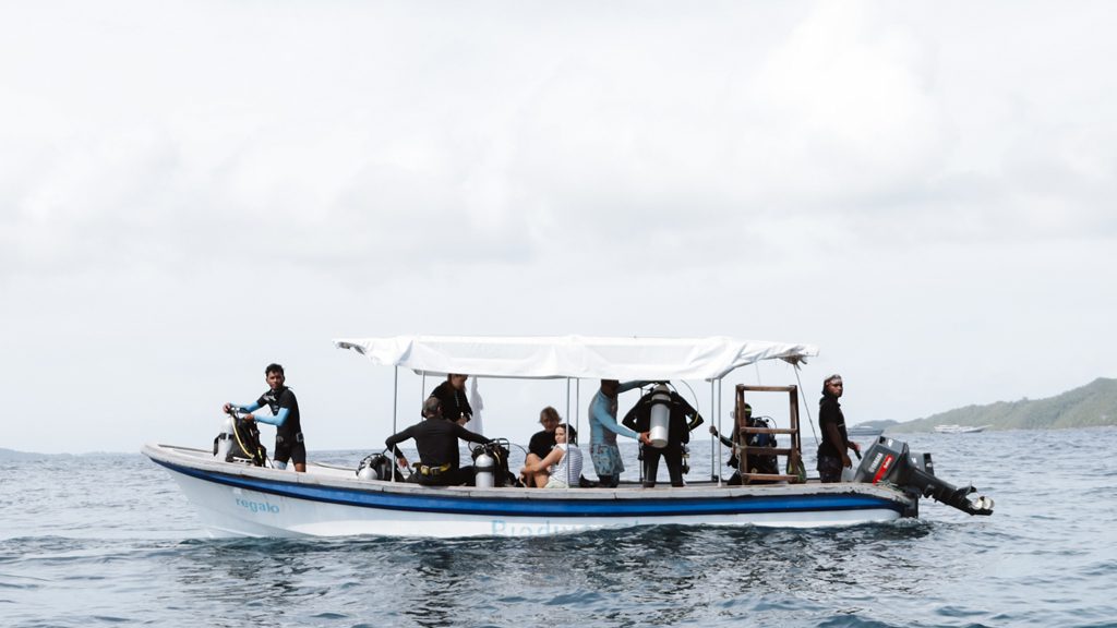 40 biodiversity eco resort bitung north sulawesi indonesia dive boat