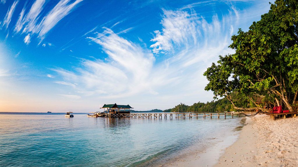 9 biodiversity eco resort bitung north sulawesi indonesia jetty from the beach
