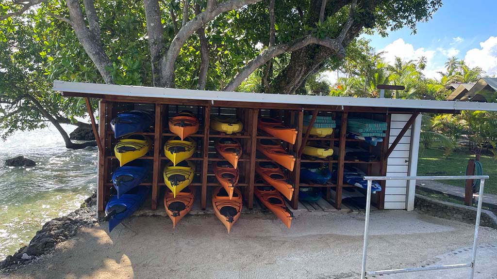 17 turtle bay lodge espiritu santo vanuatu kayaks and sups