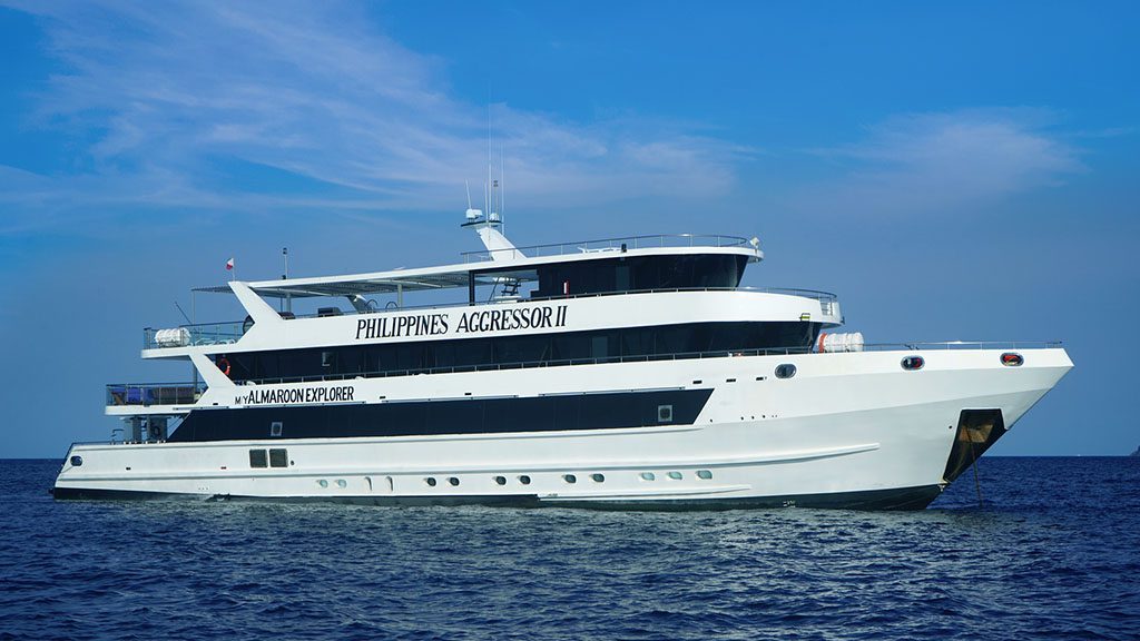 2 philippines aggressor ii dive liveaboard philippines boat side view hero