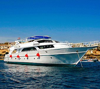 3 freedom 3 sharm el sheikh liveaboard red sea egypt front view feature340