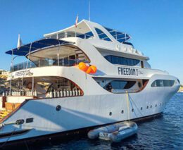 3 freedom 4 sharm el sheikh liveaboard red sea egypt side view feature340