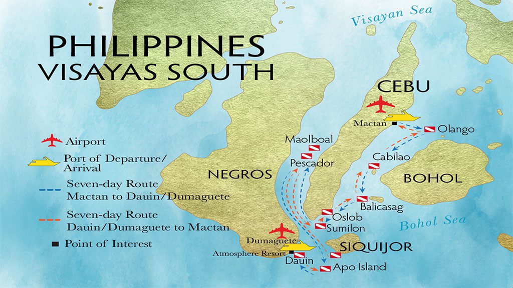 31 philippines aggressor ii liveaboard deep south egypt visayas south map 31 philippines aggressor ii liveaboard deep south egypt visayas south map
