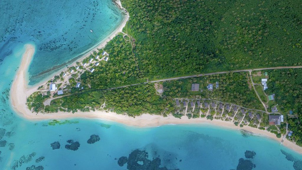 5 tonga haʻapai matafonua lodge and sandy beach resort aerial