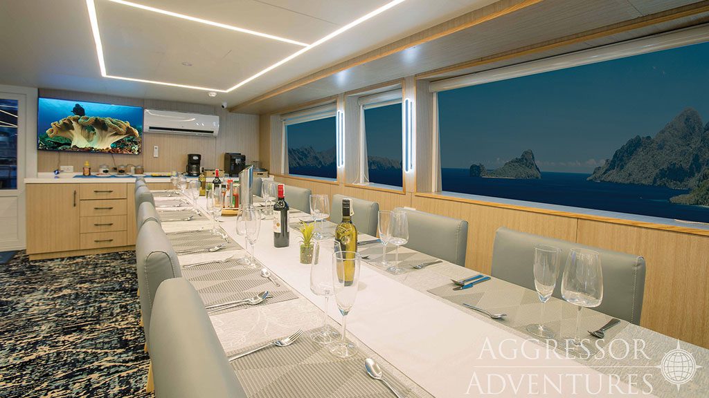 8 philippines aggressor ii dive liveaboard philippines dining