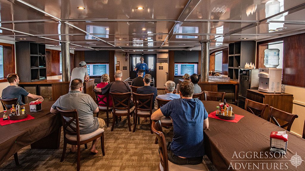 11 cocos island aggressor liveaboard australia dive briefing