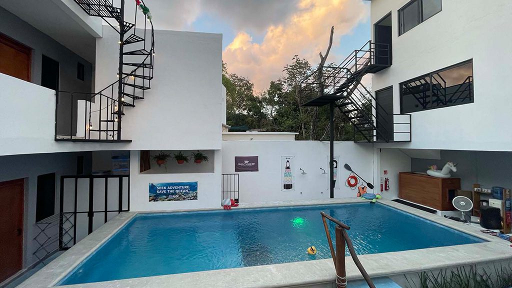 12 infinity2diving tulum mexico pool area