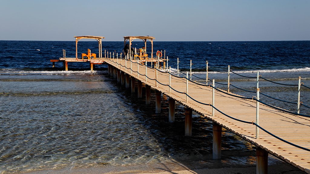 16 the oasis marsa alam red sea egypt jetty view