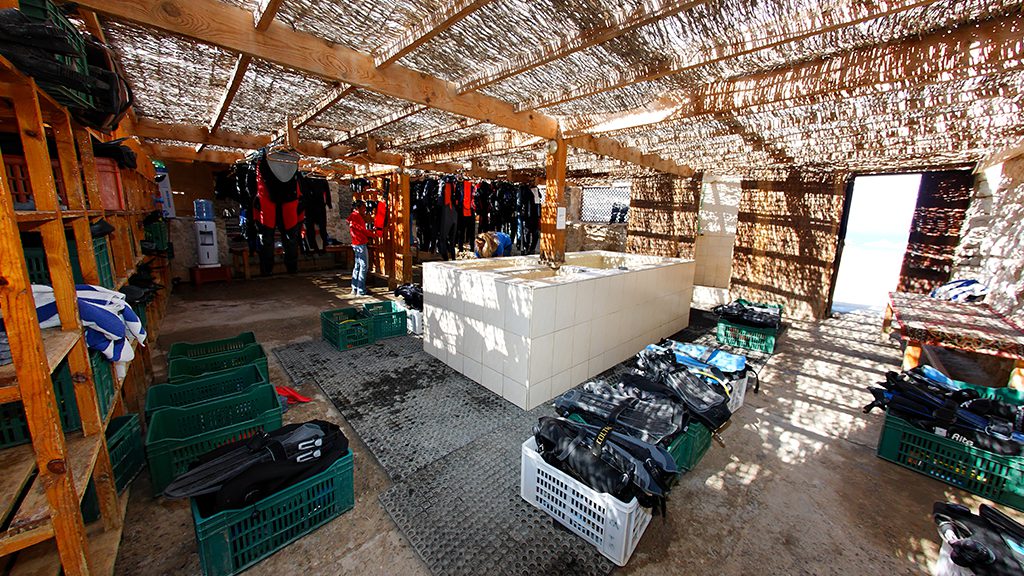 21 the oasis marsa alam red sea egypt dive centre equipment room