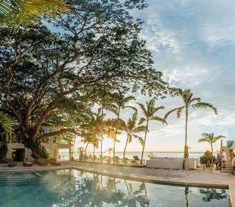 3 solitude acacia resort anilao philippines sunset pool view feature340