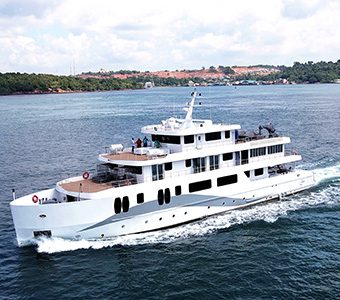 3 solitude gaia liveaboard palau aerial boat view feature340