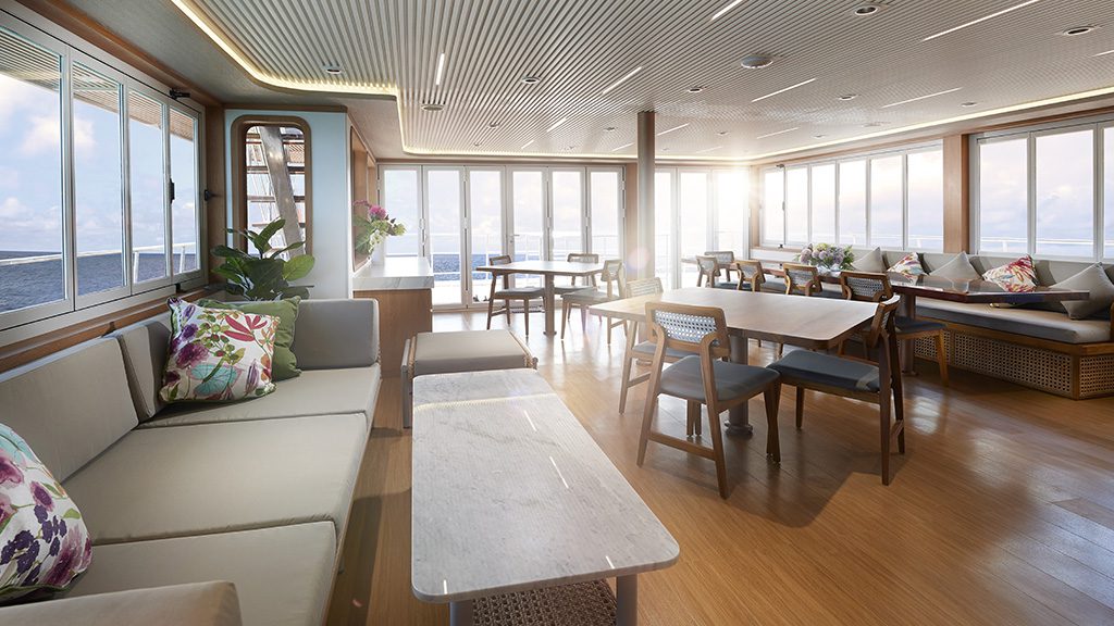 9 solitude gaia liveaboard palau dining