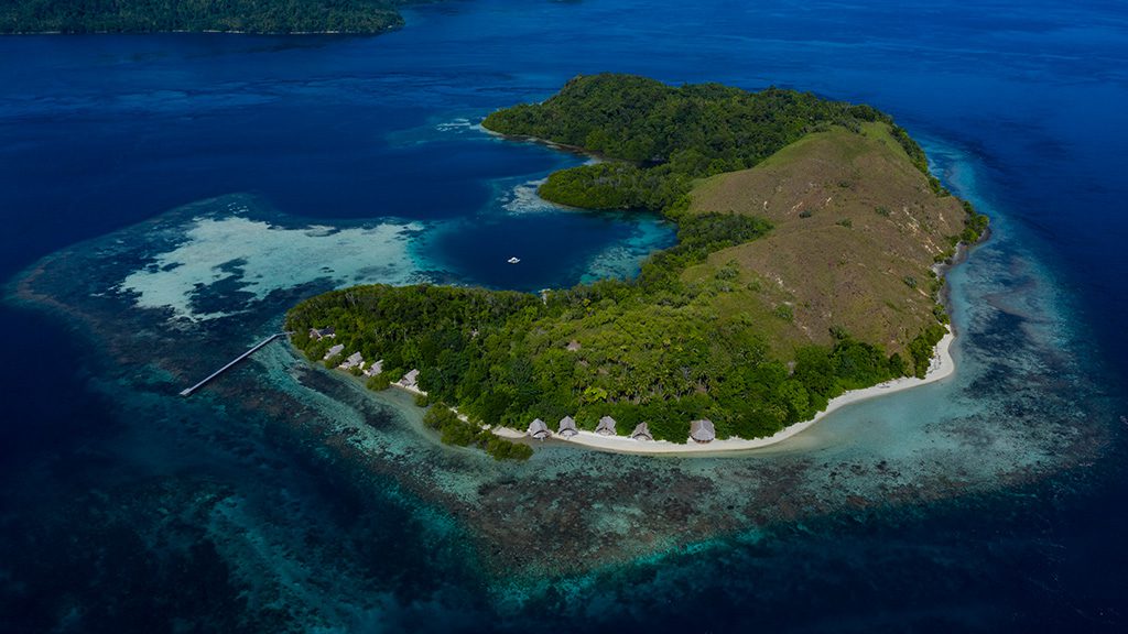 5 kusu island resort halmera indonesia island resort aerial view